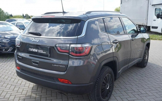 Jeep Compass cena 89900 przebieg: 119613, rok produkcji 2018 z Sieradz małe 466